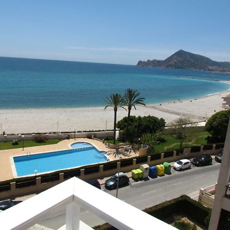 Beach Front Line Penthouse In Altea Exteriör bild