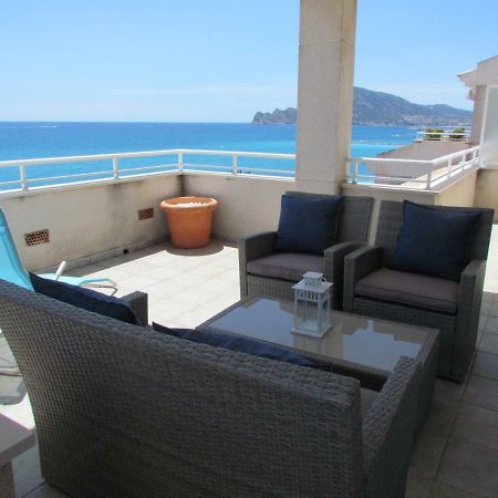 Beach Front Line Penthouse In Altea Exteriör bild