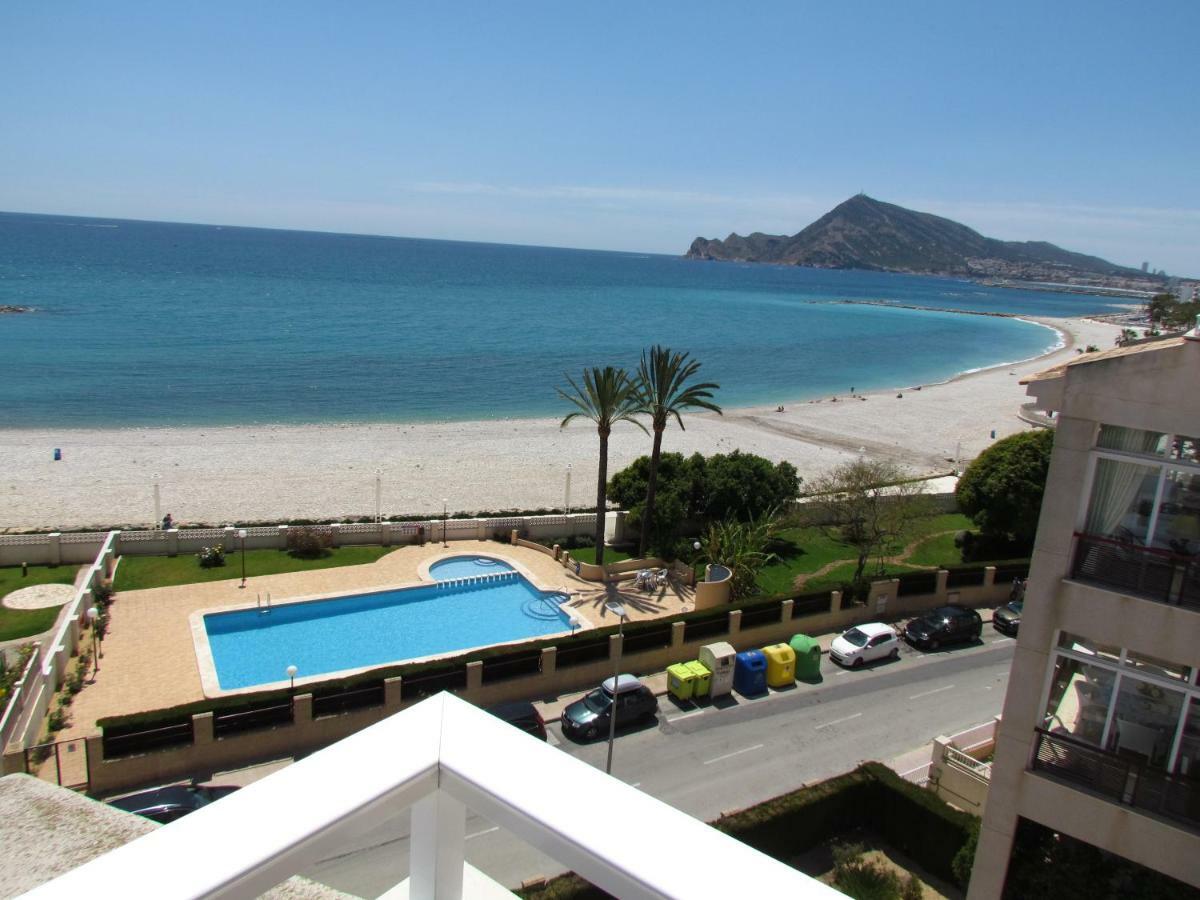 Beach Front Line Penthouse In Altea Exteriör bild