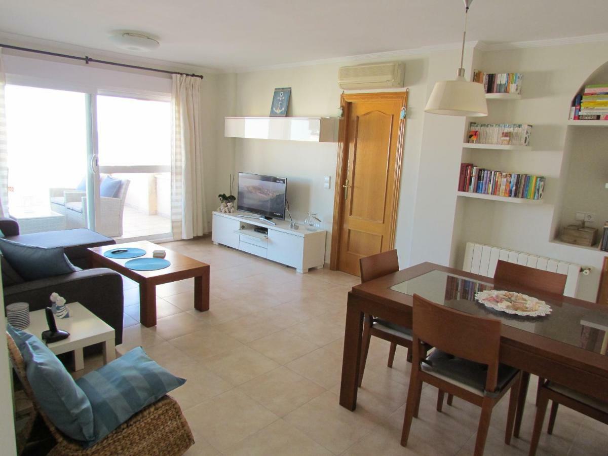 Beach Front Line Penthouse In Altea Exteriör bild