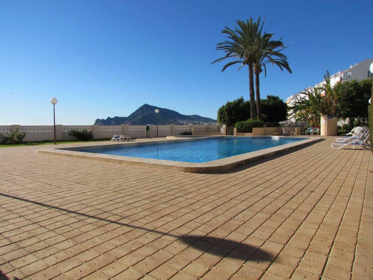 Beach Front Line Penthouse In Altea Exteriör bild